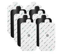 Tens Electrodes pour Electrostimulateur 5x10 cm avec Connecteur de 3,5 mm, Patch Electrostimulation Autocollantes et Réutilisables pour Soulagement des Douleurs Musculaires, 10 Pièces