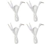 TENS Lot de 4 connecteurs de câble DC 3,5 mm broches 2 mm pour unité TENS physiothérapie