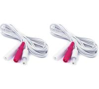 TensCare - 2 Câbles L-CPT pour TouchTENS, PerfectTENS et PerfectEMS (Lot de 2)