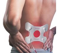 TensCare Électrodes TENS & EMS pour le Dos - Réutilisables | Hydrogel haute performance, jusqu'à 20 utilisations, pour le haut et le bas du dos. Compatibles TENS et EMS