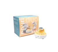 TensCare Nouri Duo - Pompe électrique double, silencieux, avec veilleuse et écran rétro-éclairé, 17 niveaux d'aspiration et 4 fréquences de pompage pour une expression efficace du lait, blanc