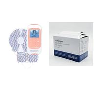 TensCare Perfect TENS 5050 Pack Éco + Lingettes STIM - TENS Double Canal avec Accessoires et Nettoyage