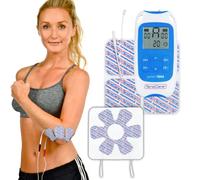 TensCare Perfect TENS - Appareil TENS avec 16 électrodes pour soulager la douleur, programmes cliniquement prouvés pour les maux de dos, l'arthrite, les douleurs chroniques, 2 canaux