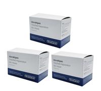 TensCare StimWipes - Paquet de 3 (3x50, total 150 lingettes) - Lingettes nettoyantes de haute qualité pour TENS, EMS et électrothérapie | Améliore l'adhérence, séchage rapide, formule alcool