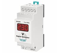 Tense DV-DIN Appareil de mesure de tension alternative AC Voltmètre Montage sur rail 0-500 V 1 phase