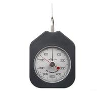 Tensiomètre à double cadran pointeur pour mesure 500 g, dynamomètre analogique avec indicateur à double aiguille, noir