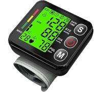 Tensiomètre au poignet - Moniteur de Tension Artérielle Numérique Automatique avec Grand Écran, 2 x 99 Mémoires, Appareil de Mesure Précise