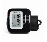 Tensiomètre Bras Automatique Docteur B - Détection Arythmie, Double Utilisateur, Brassard Large 22-42 cm, CE Médical