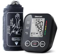 Tensiomètre Bras Électronique-Grand Écran Lcd-Alimentation Double-Taille De Brassard Réglable-Mémoire De 2 * 99,Tensiometre Bras Avec Fonction De Détection Battements Irréguliers (Noir)