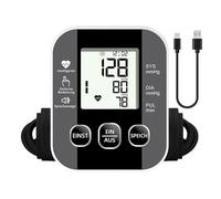 Tensiometre Bras Professionnel Électronique avec Voix - Mesure Tension Artérielle Automatique, Brassard Adjustable (22-36 cm), Grand Écran LCD, Mémoire 2x99, Idéal à Domicile