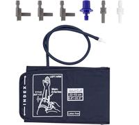 Tensiomètre de bras - Petit brassard - 22-52 cm - Tensiomètre de rechange - Manchon de rechange - Manchon de pression artérielle uniquement - Manchon non inclus dans la livraison - Machine (XL)