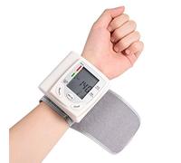 Tensiomètre de Poignet, Digital LCD Tensiomètre Tension Artérielle Et La Fréquence Cardiaque, Appareil de Surveillance de La Tension Artérielle Au Poignet, pour Les Soins Infirmiers À Domicile