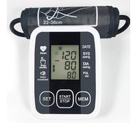 Tensiomètre Electronique à Bras Avec Brassard Réglable 22-36 cm, Mesure Automatique De La Tension Artérielle, Certifié Médicalement, Grand Ecran LCD