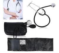 Tensiomètre manuel : tensiomètre manuel brassard de pression artérielle maison kit brassard de pression sanguine brassard de pression artérielle avec stéthoscope avec étui à fermeture éclair