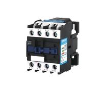 Tension de bobine de contacteur CJX2-2510 CJX2-3201, 220V, 24vac, 1 phase, 380vac, 3 phases, NO NC, 25a, 32a, Rail Din 3P, 1 pièce(CJX2-3201 220VAC)