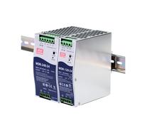 Tension d'entrée série WDR-120 180-550VAC, 12V, 24V, 48V, 120W, Sortie Unique, Alimentation Industrielle sur Rail DIN(48V)