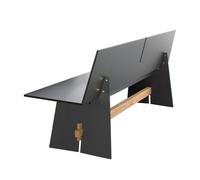 Tension Outdoor - Banc avec dossier L: 220cm