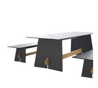 Tension Outdoor - Set de jardin1 Benches H 42 x L 220 x D 45 cm/31kg