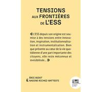 Tensions aux frontières de l’ESS - Eric Bidet - Le Bord De L'eau Eds - broché - Etude