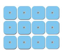 TENSPAD SILVER Pack de 12 électrodes S (50 x 50 mm) compatibles avec Les appareils : Beurer, Bluetens, Sanitas, Vitalcontrol