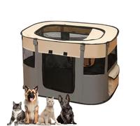 Tent À Animaux De Compagnie Pliable, Enclos De Camping Pour Chats, Caisse De Voyage Pour Animaux De Compagnie, Léger Pour Les Voyages Ou Les Maisons, Fournit Une Zone De Repos Confortable, 27.56x21.65