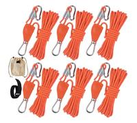 Tent Cord Tensioner, Heavy Duty Gripper, Retractable Adjustable Tie Down