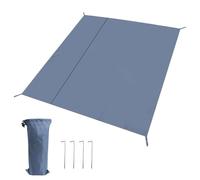 Tent Floor Padding, Foldable Ground Pad, 11,02 x 6,69 pouces, Tear Resistant Sleep Pad, Quick Drying Design with Storage Bag, Camping Rug for Porch, Hiking, Patio, Balcony, pique-nique