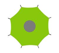 Tent for Trampoline | Trampoline Top Shade Cover | Sunscreen Rainproof Oxford Cloth Tarp Resistant Jainst Dirt Accumulation and Moisture Damaumping Pool Sports Outdoor Birthday Picnics Waterparks