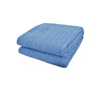 Tent Ground Sheet, Outdoor Camping Rug, Blue Large, Tear-Resistant Woven Mat, Foldable Waterproof Pad, RV Picnic Floor Blanket for Patio Deck Lawn Balcony Travel Sleep Setup