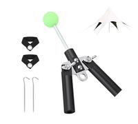 Tent Pole Connectors - Stainless Steel Flexible Adjustable Angle, Durable Camping Supplies, Tent Canopy Replacement Parts | Practical Accessories for Camping Garden Patio Yard Deck Porch RV Home Campf