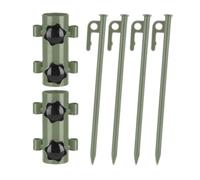 Tent Pole Holder - 6.5x10cm Camping Tent Pole Holder, Windproof Awning Rod Holders | Telescoping Tents Poles For Tarps, Lightweight Outdoor Shade Rod Support Bracket For Beach Camping Fishing