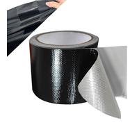 Tent Repair Kit Black-Truck Tarp Glue,Tarp & Parasol Patches,Boat Tarp,Tent Mat,Awning Repair Tape (Black,4"" X 33.8ft)