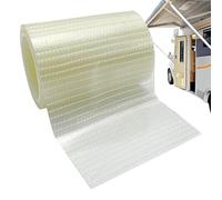 Tent Repair Tape, Tarp Patch Tape, 3.15x3.94 Inches Waterproof Tear Resistant Adhesive, Flexible Weatherproof Backing, Sturdy Fabric Sealer for Canopy, Boat Cover, Roof, Leather, Canvas, Umbrella