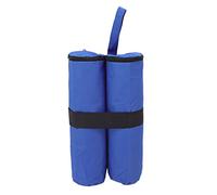 Tent Sand Bag Hook and Loop Design Tent Weight Bag Fixed Sandbags for Outdoor Tents Canopies Sun Umbrellas (Bleu)