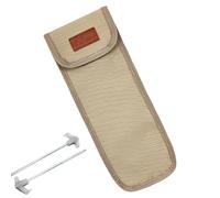 Tent Stake Bag, Camping Stake Organizer Bag, 16.93x4.72 Inches Large Capacity & Versatile Storage, 900D Oxford Cloth Large Capacity Waterproof Pouch for Hiking, Picnic, Camping, Outdoor Activities