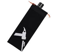 Tent Stake Bag Organize,r Oxford Cloth Drawstring Storage, Pouch with Compartments for Ground Nails Hammock Tie Downs Tarp Canopy Setup on Beach Snow Sand, 34x17cm 43.5x17cm