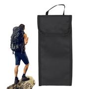 Tent Stake Bag, Portable Camping Tool Pouch, 11.22x5.12 inches Weather Resistant Design, Nails & Stakes Hammer Pocket, Convenient Gear for Travel, Backpacking, Outdoor Adventures