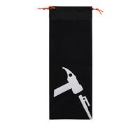 Tent Stake Bag, Tents Post Organizer, 13.39x6.69 inches Oxford Cloth Drawstring Pouch & Convenient, Storage Compartments for Ground Nails, Beach, Snow, Sand, Canopy, Tarp, Hammock