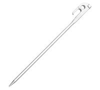 Tent Stake, Versatile Tent Pegs, High-Tension Hold with Pointed Tip, Lightweight Stainless Steel Tool, Multi- with Sturdy Build, Gear for Yard and Camping Beach and Lawn