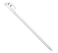 Tent Stakes, Camping Ground Spikes, Stainless Steel Pegs, Portable Canopy Anchors, Heavy Duty Tent Spike for Yard, Beach, Lawn, Backpacking, Hiking, Garden Setups, Outdoor Events