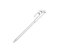 Tent Stakes, Portable Canopy Fixing Pegs, 7 Inch Ground Anchors for Camping Sturdy Stainless Steel Outdoor Accessories Lightweight Backpacking Tool Tent Pegs with Pointed Tips Secure Shelter Anchoring