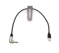 Tentacle Sync Micro-USB Timecode Right Angle 3.5mm TRS Cable for Sony FX3 FX30 A7S3 A1 Multi-Camera to Tentacle /SYNC E/Track E Units