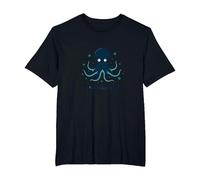 Tentacool Octopus Art | Graphique créature Marine fantaisiste T-Shirt, Homme Grandes Tailles, Noir, 2X Tall