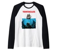 Tentacules Cthulhu Affiche Parodie du Film Manche Raglan