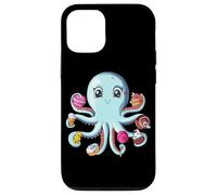 Tentacules De Sucre Bonbons Gâteaux Poulpe Amoureux du Sucre Coque pour iPhone 12/12 Pro