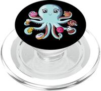 Tentacules De Sucre Bonbons Gâteaux Poulpe Amoureux du Sucre PopSockets PopGrip pour MagSafe