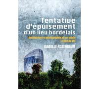 Tentative d'epuisement d'un lieu bordelais