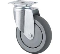 TENTE 2470 PJP 075 P40 roulette pivotante grise 75 mm