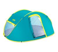 Tente 3 Personnes Cooldome 3 Pavillo - 1 Chambre - Impermeabilite 300mm - Ideal Festival Bestway