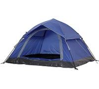 Tente 3 personnes Lumaland Outdoor - Légère, pop-up, solide - Pour le camping, bleu